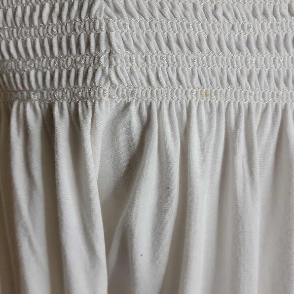 Newport News Off Shoulder Elastic Stretch Tunic Top Size Small - Picture 5 of 11